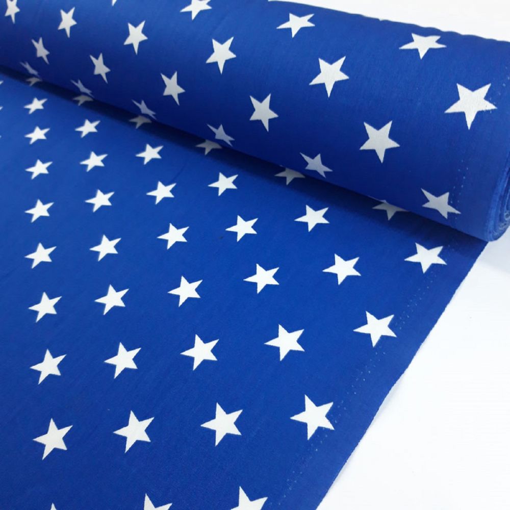 OVER 20 DESIGNS POLY COTTON PRINTED 11 MM STRIPED & 25 MM STARS FABRIC 114 CM (45 INCHES) WIDTH PRICE PER METRE